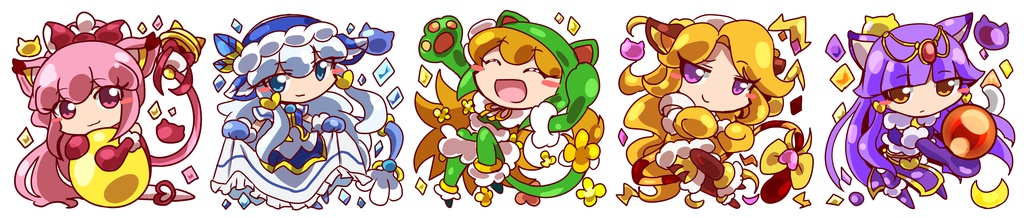 猫ガールズ　アクキー