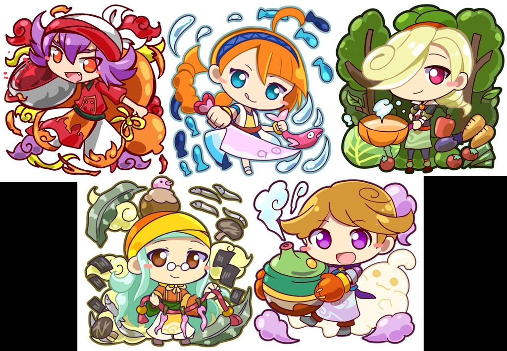 最果ての料理人シリーズ　アクキー