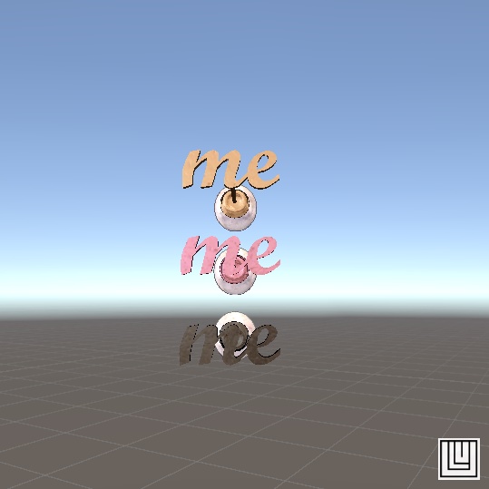 【VRChat】you&me earrings