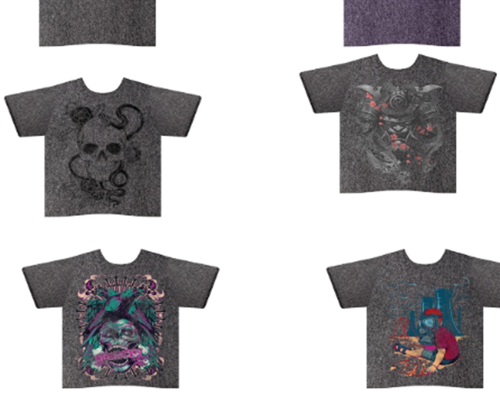 Vtuber Graphic T-shirt Combo! 26 Uniquely Custom Designed Shirts. With EASY to follow guide!