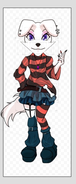 Live2D　データ　ボルゾイお姉さん