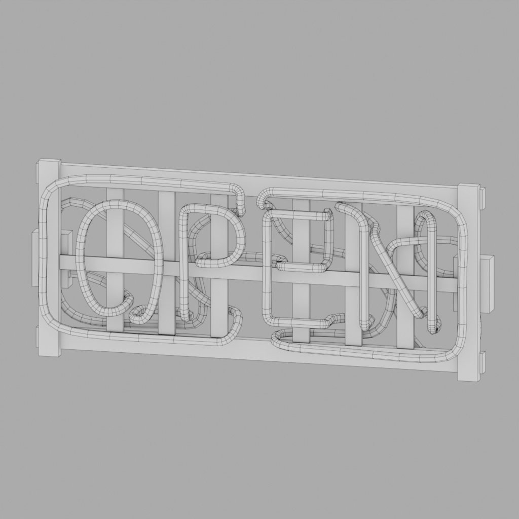 ネオン看板(OPEN)