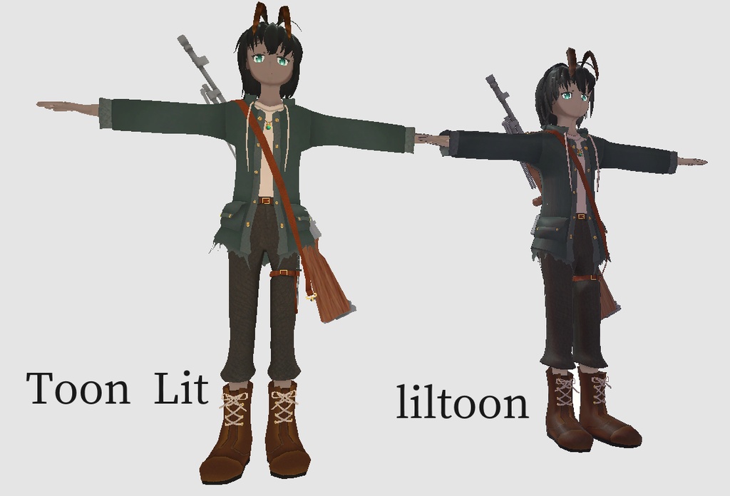 『四番』/「フォルセスキ・トイッカ」【VRChat向けオリジナル3Dモデル】