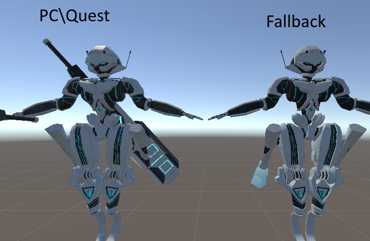 【オリジナル3Dモデル】複合機兵ノーラルウクトⅣ型【VRChat想定】