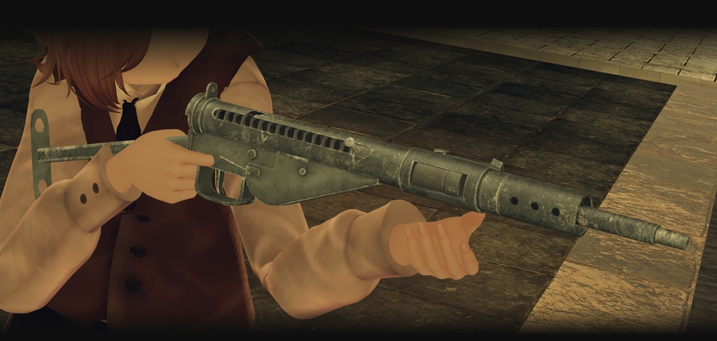 アバターギミック「クラシックなサブマシンガン」