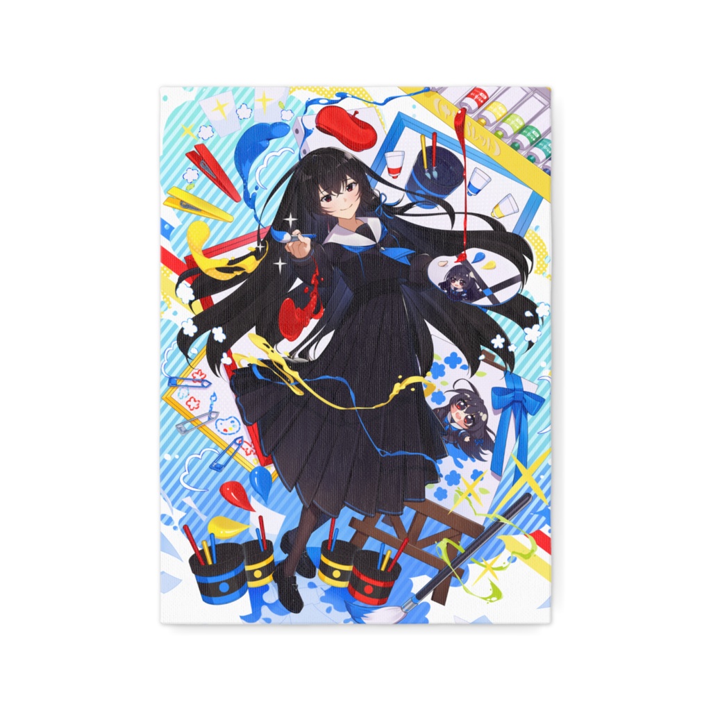 【十色レイナ】キービジュキャンバス_通常ver.