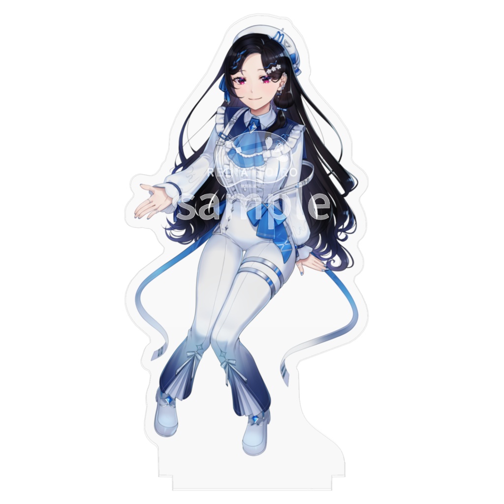 【十色レイナ】5周年記念アクリルフィギュア_通常ver.