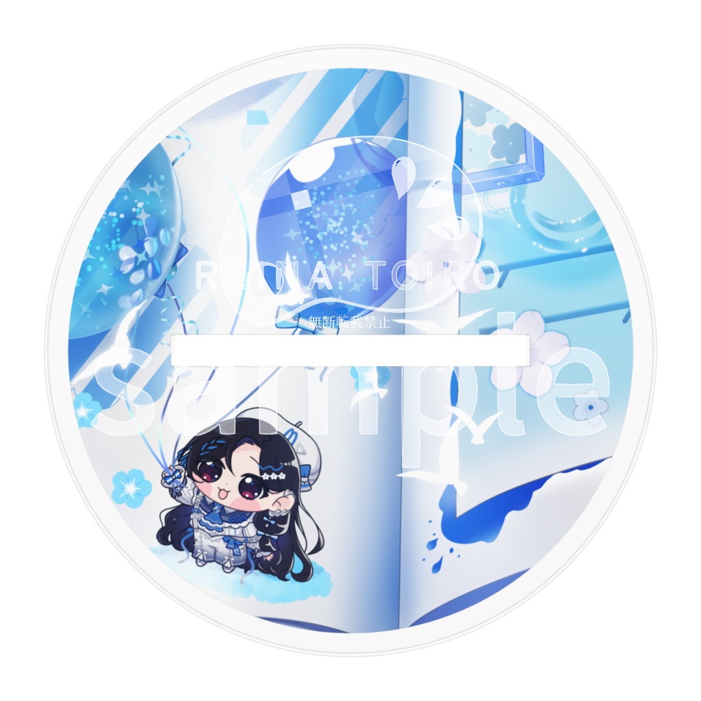 【十色レイナ】5周年記念アクリルフィギュア_通常ver.