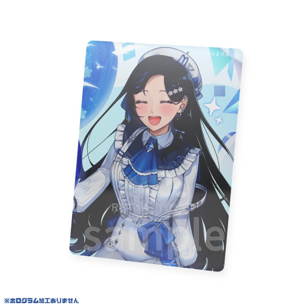 【十色レイナ】5周年プラカード_笑顔ver.