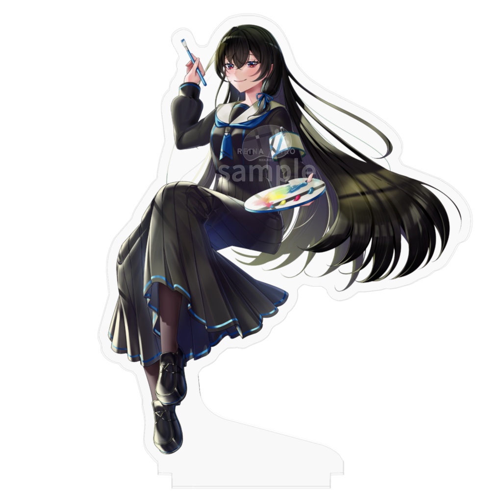 【十色レイナ】2025お誕生日記念アクリルフィギュア_通常ver.