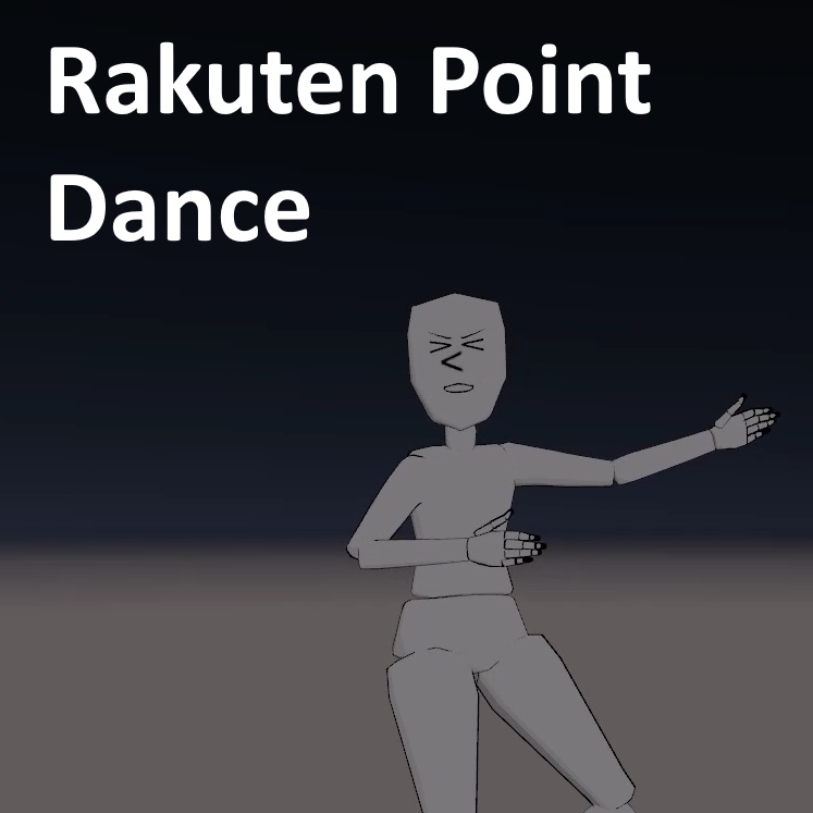 Rakuten Point Dance Animation