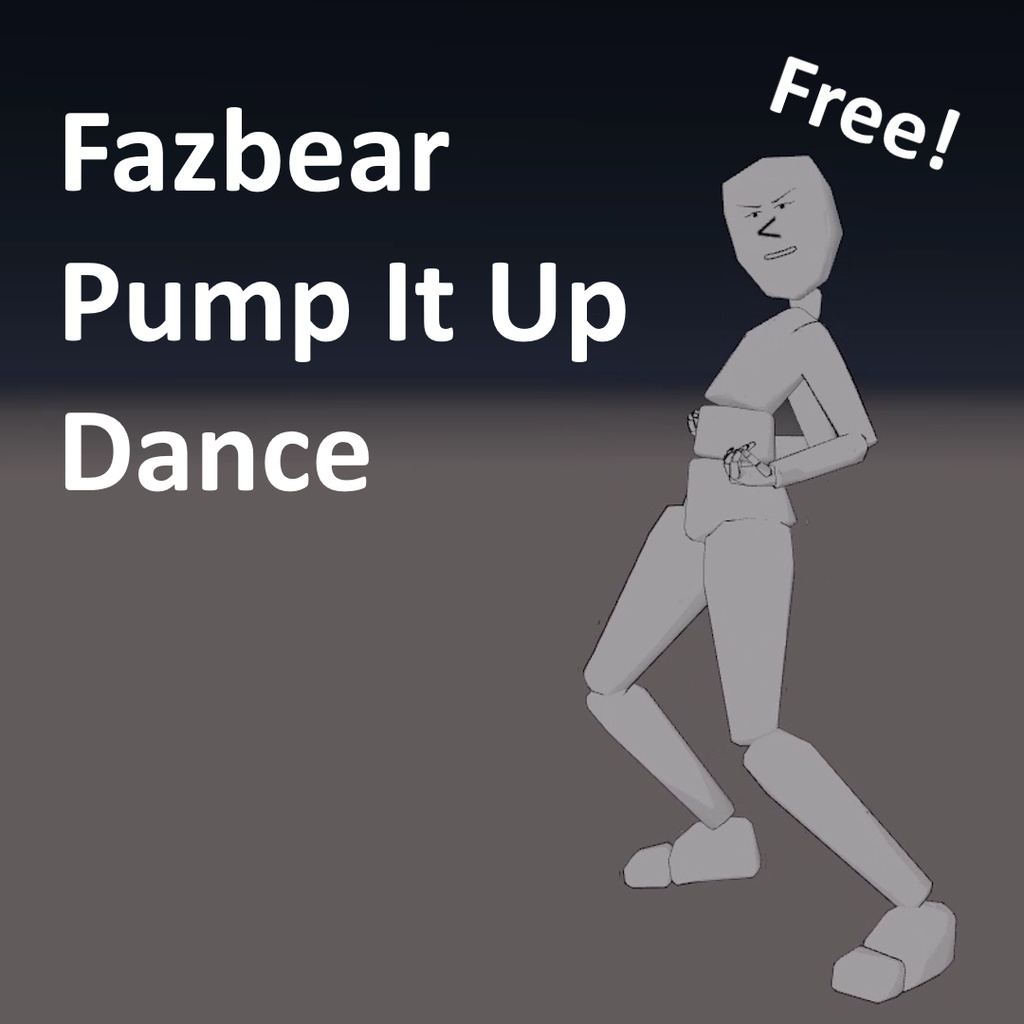 Freddy Fazbear Pump It Up Dance [Free Emote]