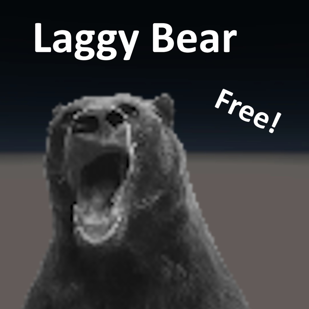 Laggy Bear Animation [Free Emote]