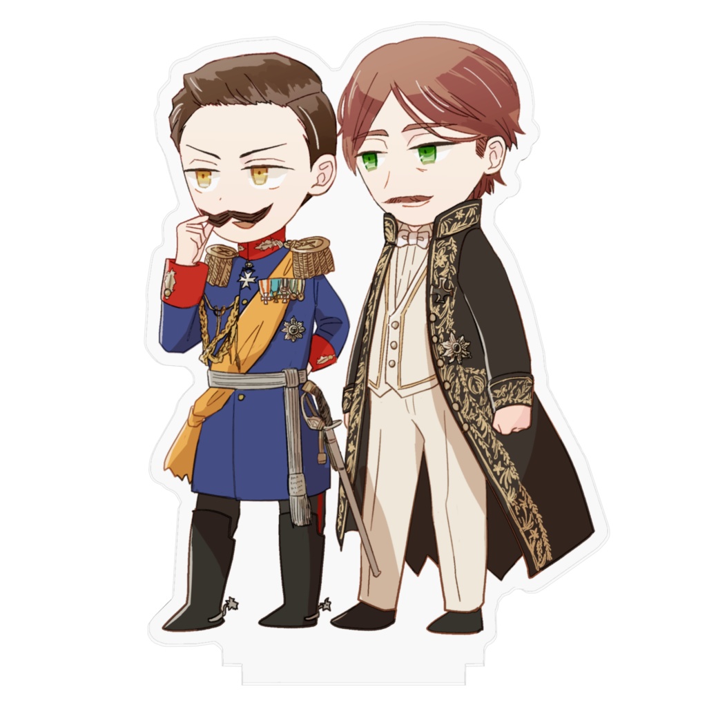 皇帝&侯爵アクリルフィギュア