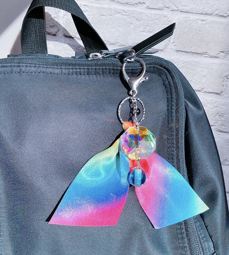 虹色キーホルダー🌈 ※受注生産品です