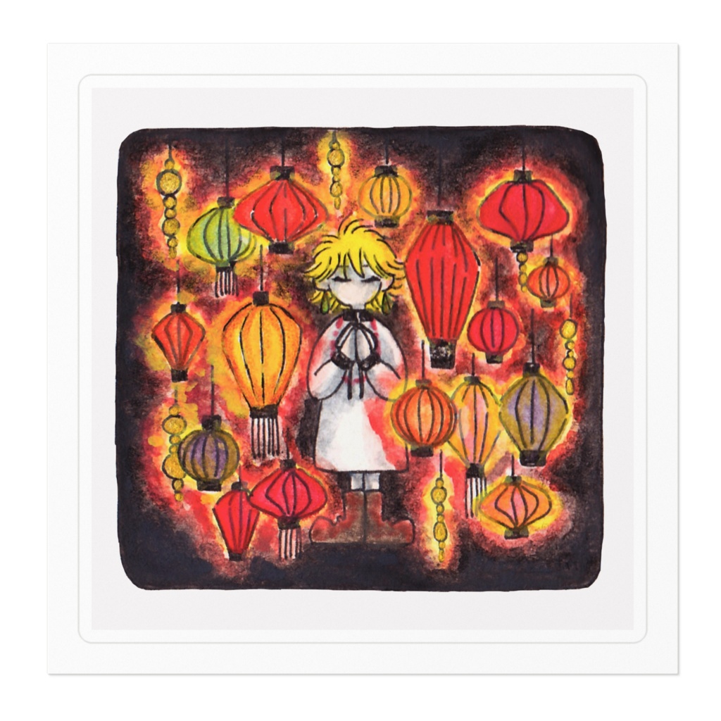 ランタンステッカー