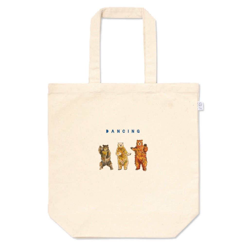 DANCING BEAR トートバッグM