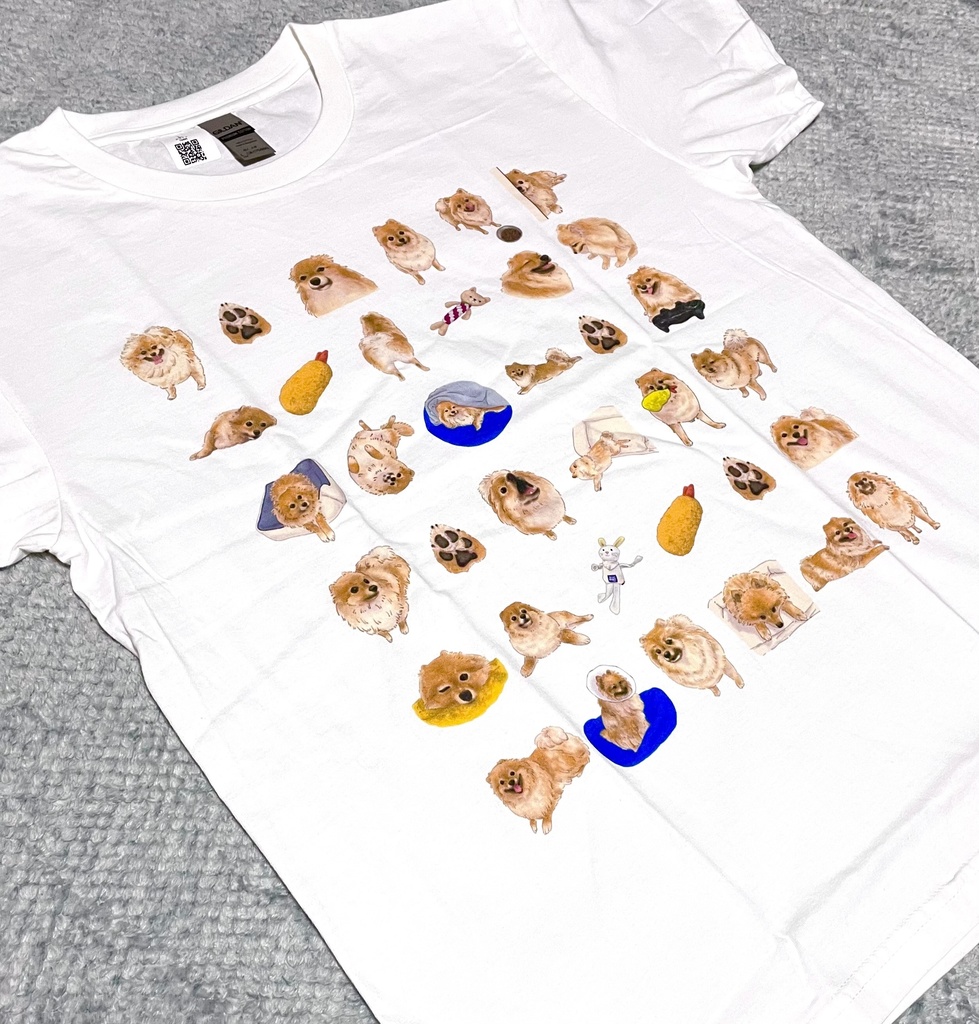 ポメラニアンこうのすけTシャツ