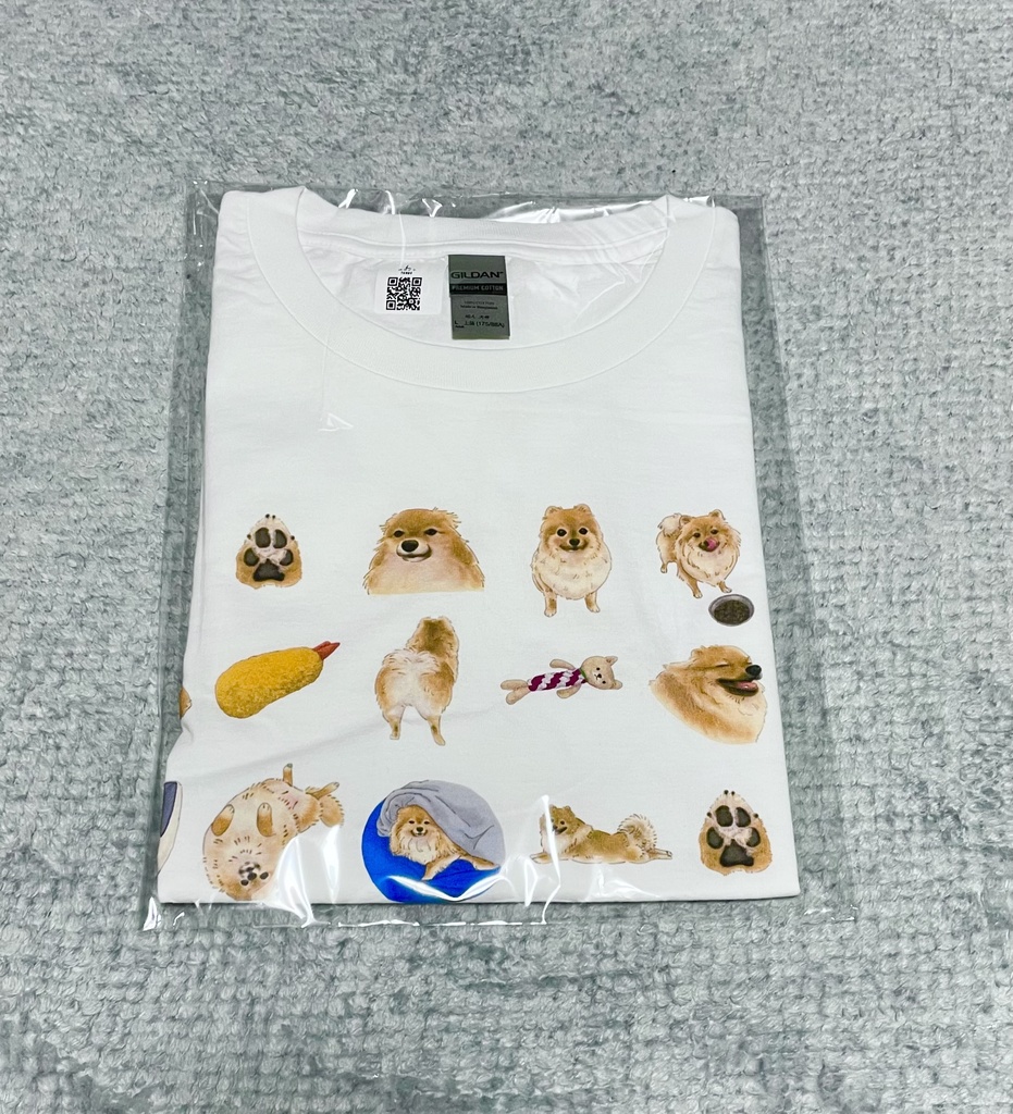 ポメラニアンこうのすけTシャツ