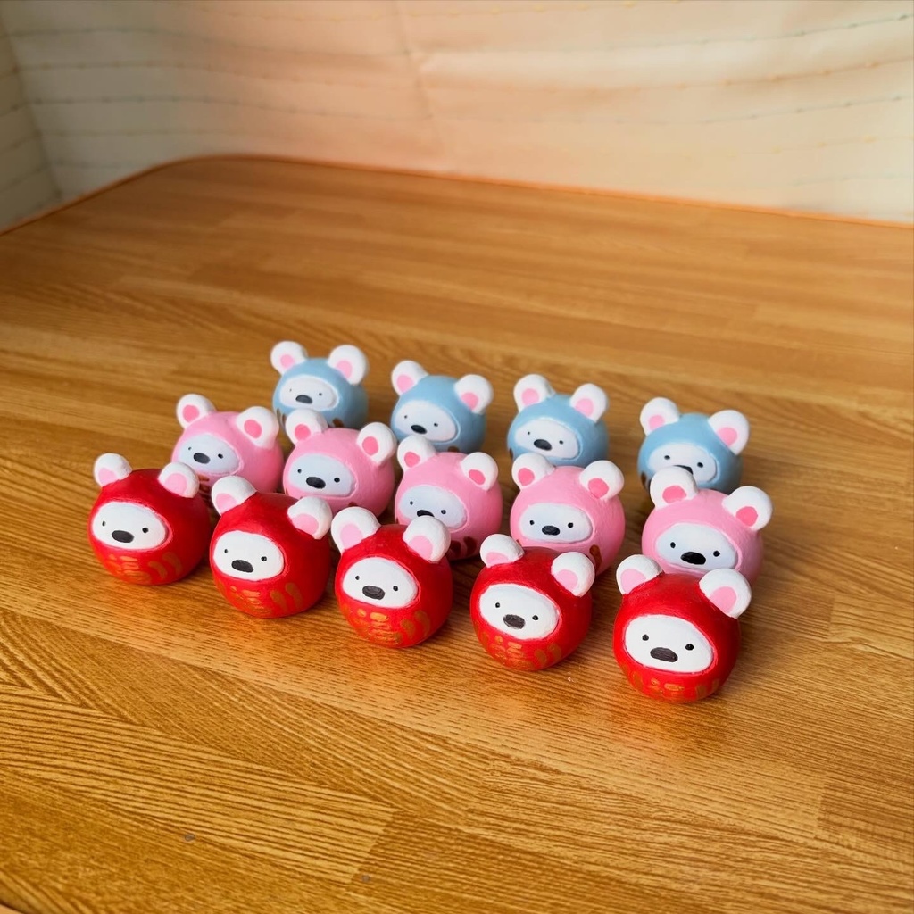 しろくまダルマおみくじ