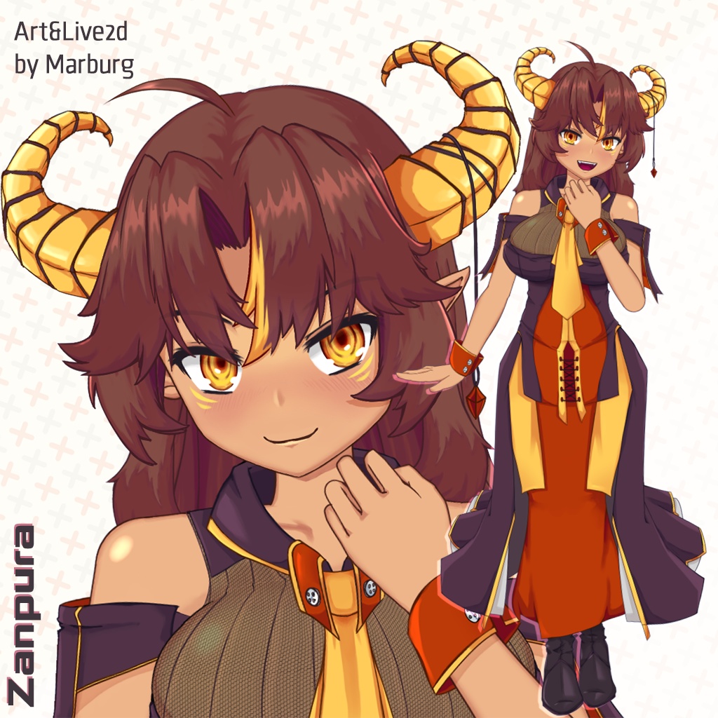 【Live2D model 】Zanpura - Demon Girl 