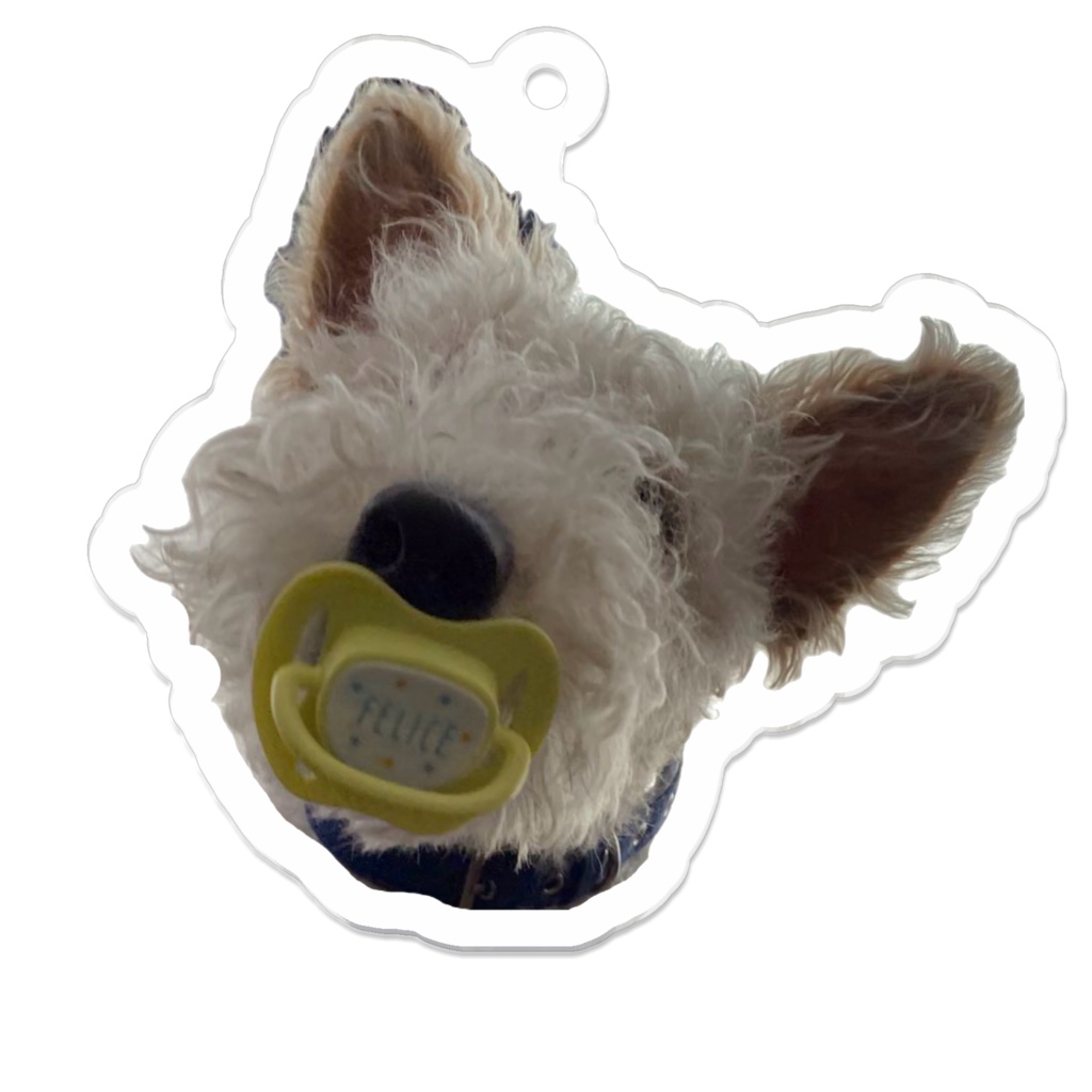 おしゃぶりウールくんアクキー