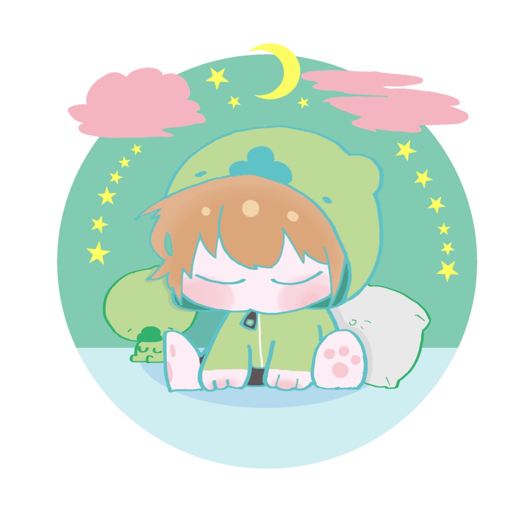 wrwrd すやすや アクリルキーホルダー