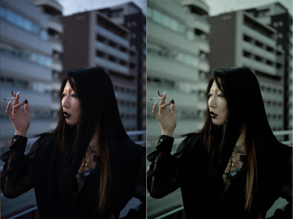 ドラマティックLightroomプリセット