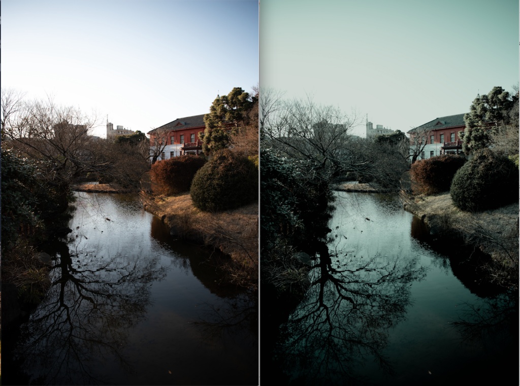 ドラマティックLightroomプリセット