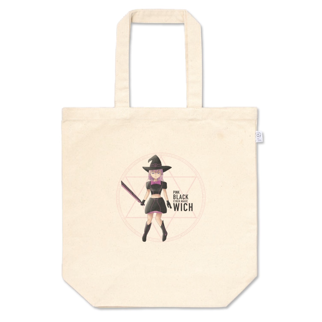 Pink Black Witch ピンクブラックウィッチ トートバッグ
