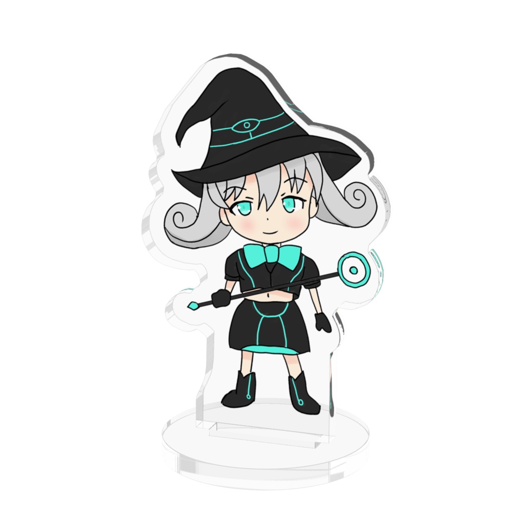 Black wich Mini Character ブラックウィッチミニキャラ アクリルフィギュア