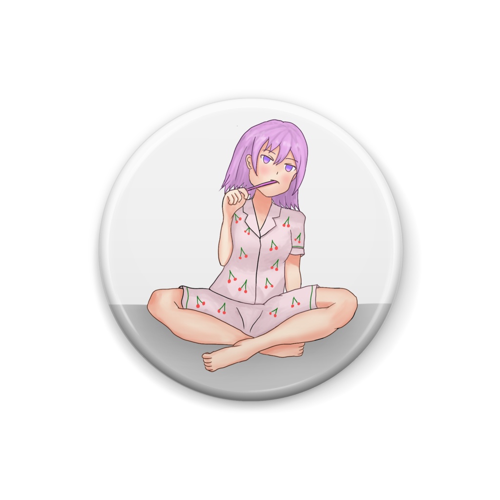 pinkBlackwich vacation ピンクブラックウィッチの休暇 缶バッジ