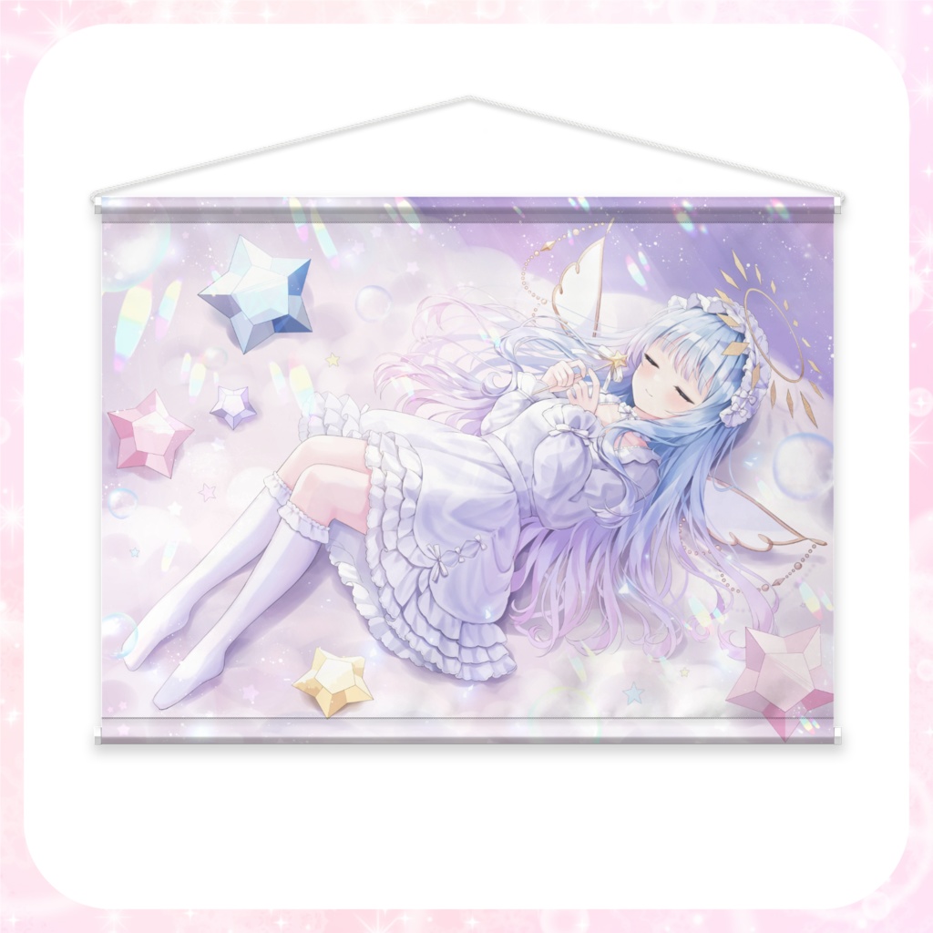 紗夢ゆりか タペストリー（Sleeping Angel）