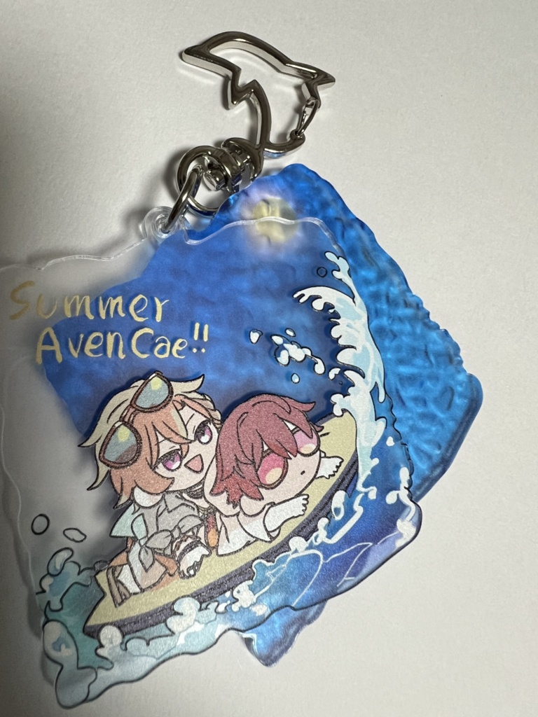 アベ穹二層アクリルキーホルダー