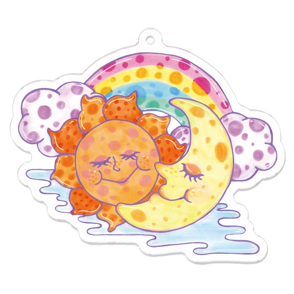 ゆめのせかいアクリルキーホルダー