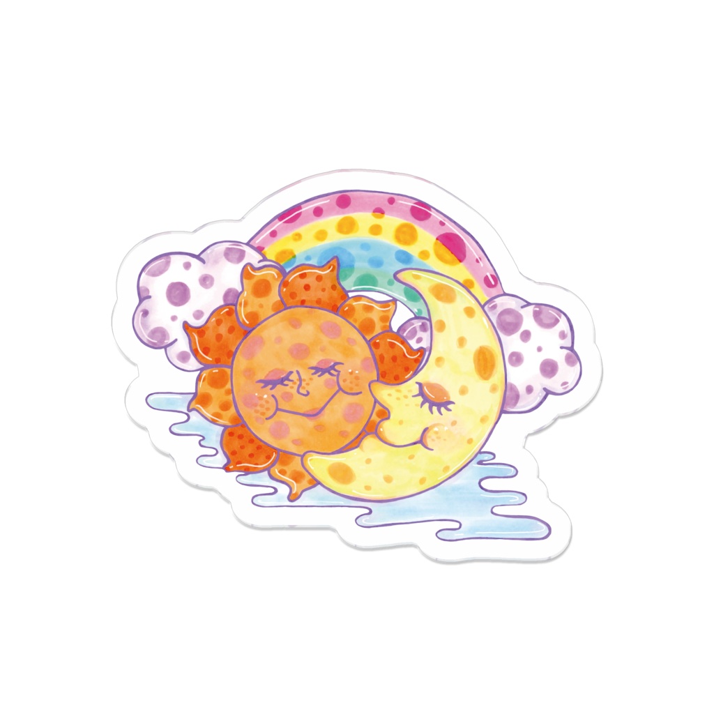 ゆめのせかいアクリルバッジ