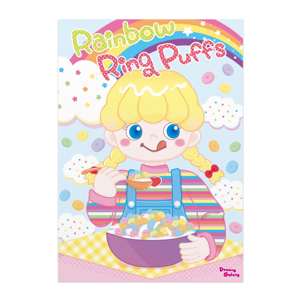 Rainbow RingPuffs ☆ ポスター