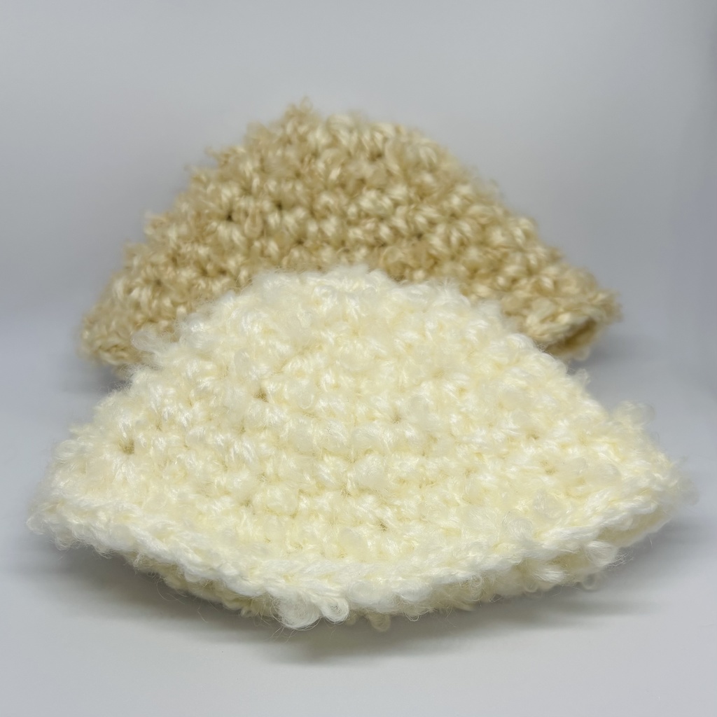 ニットバケットハット