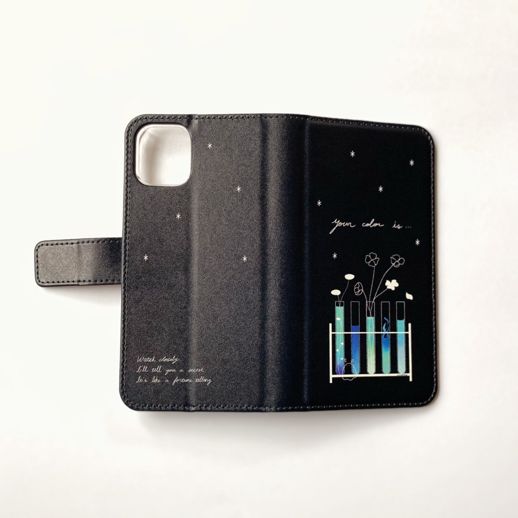 【iPhone/Android】宵闇 手帳型スマホケース