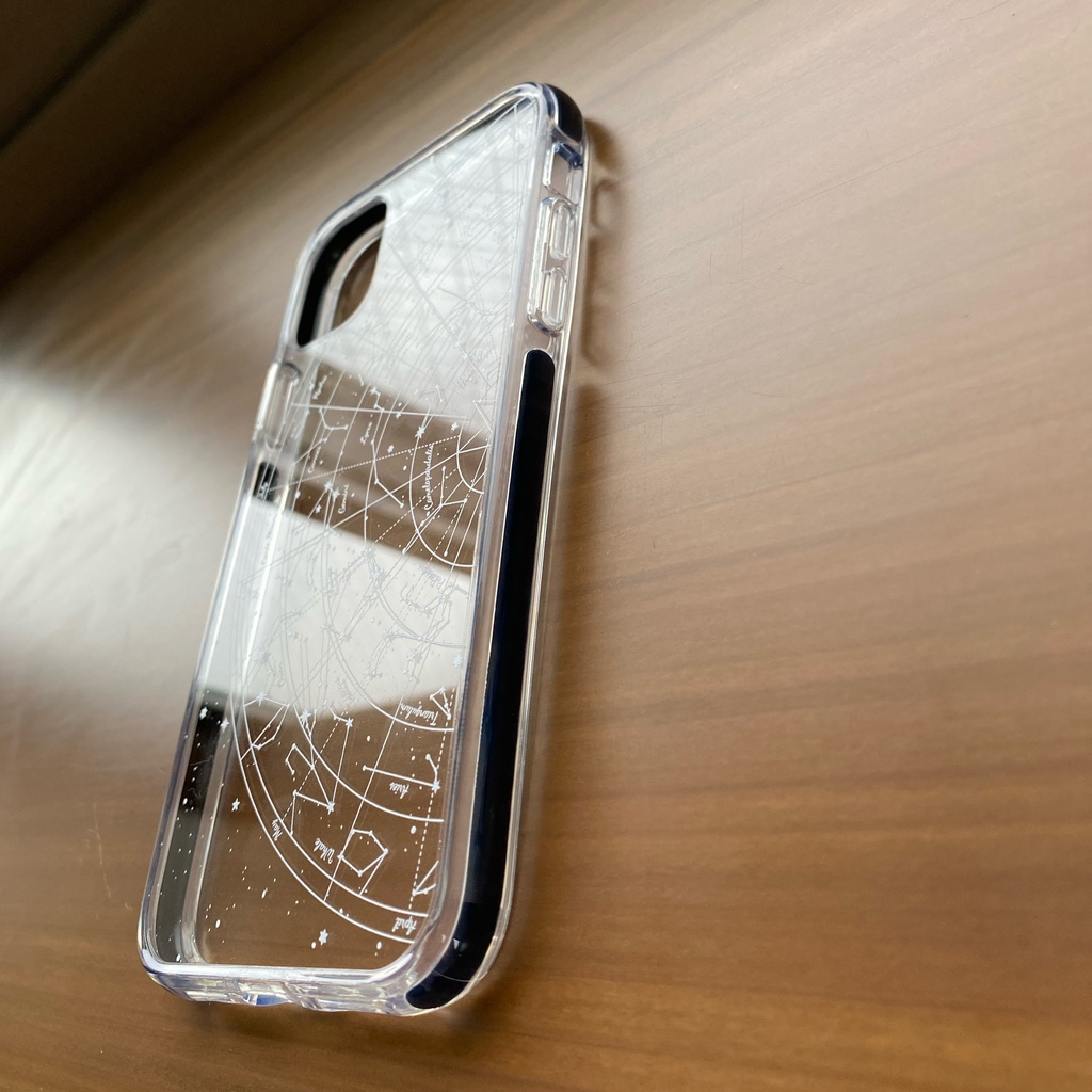 星図(北天)スマホケース クリアケース クッションバンパーケース