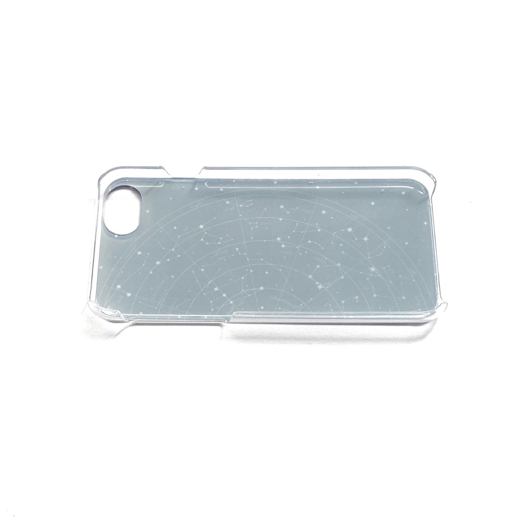 星図 クリアスマホケース(色付きver) ハードケース ソフトケース