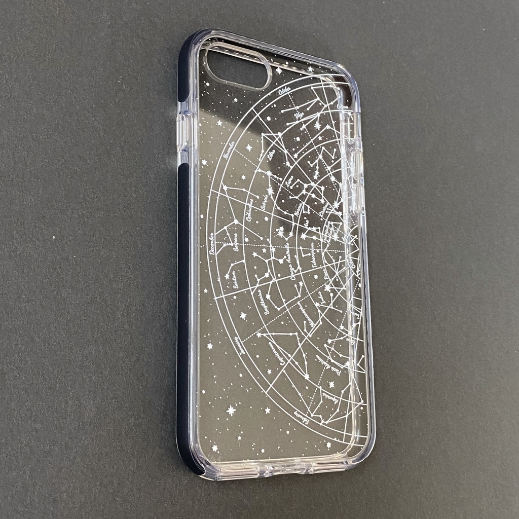 星図(南天) スマホケース クリアケース クッションバンパーケース