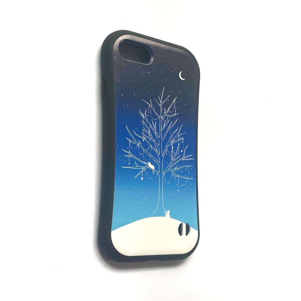 星の木 スマホケース(グリップ付き)