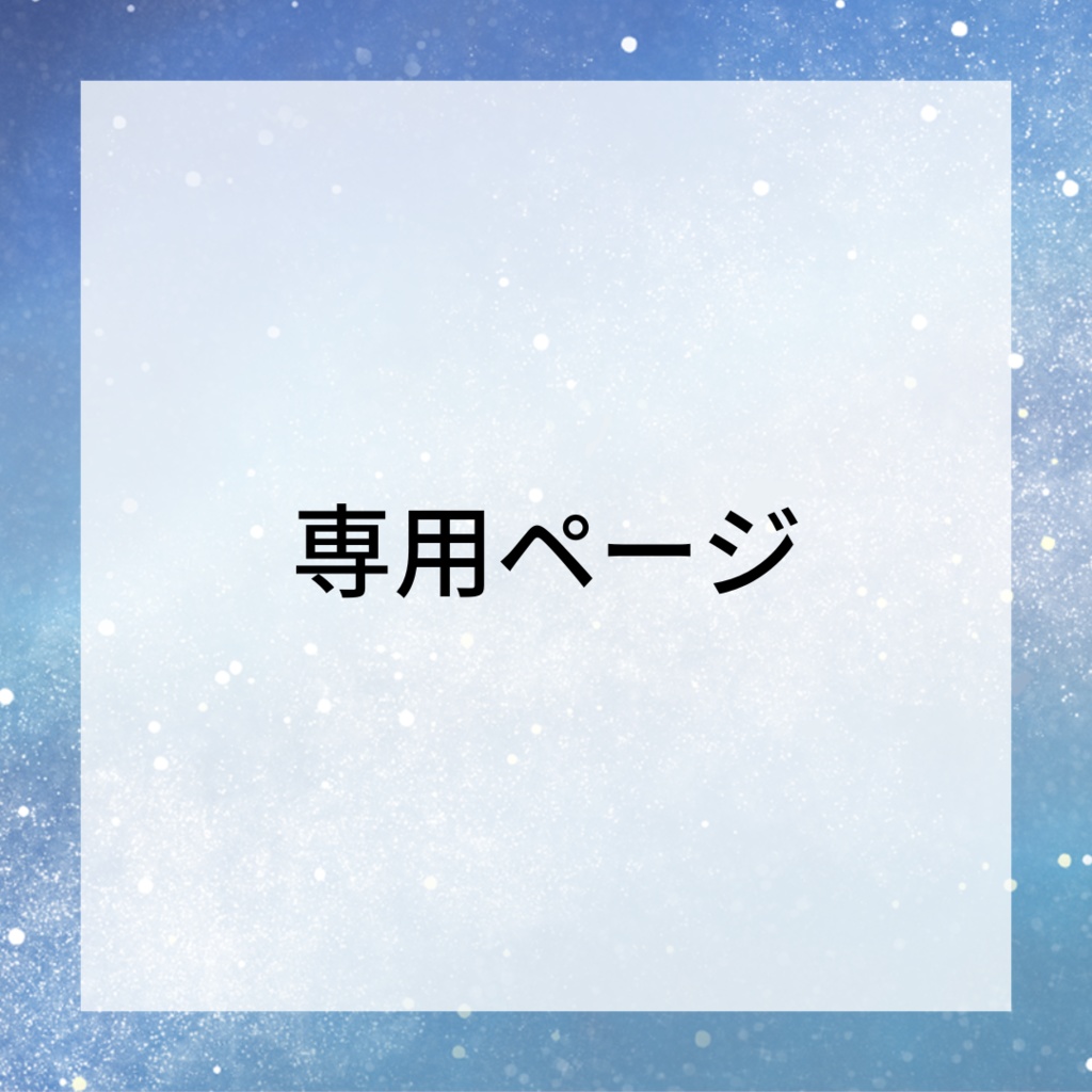 専用ページ