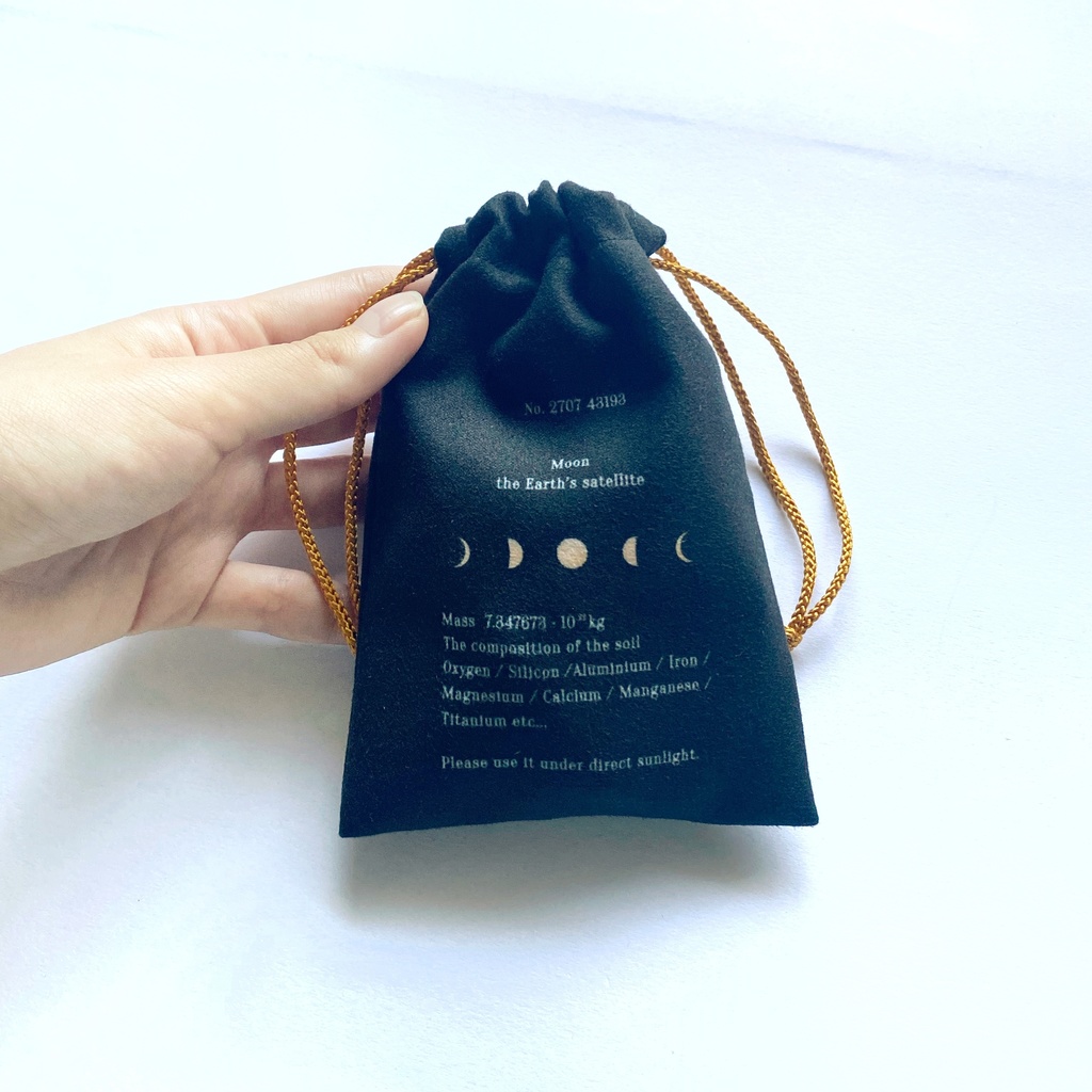 月の成分表 巾着 月の満ち欠け