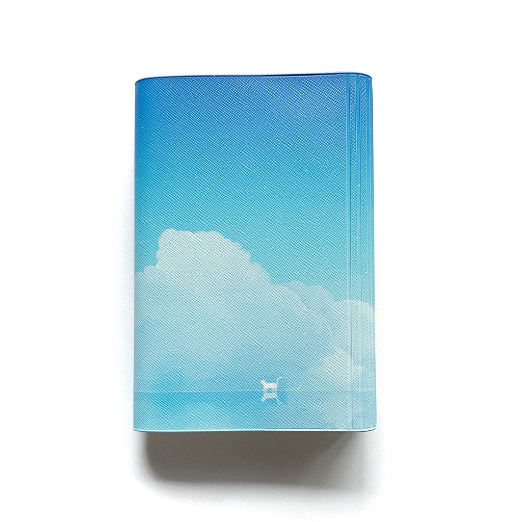 青空と猫 ブックカバー A6 文庫本サイズ