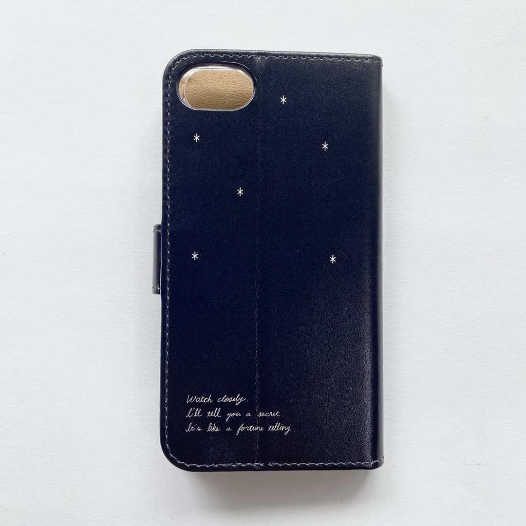 30%OFF iPhone7/8/SE2/SE3 手帳型スマホケース おばけのおばたくん