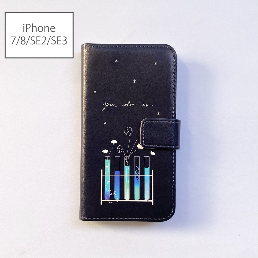 40%OFF iPhone7/8/SE2/SE3 手帳型スマホケース おばけのおばたくん