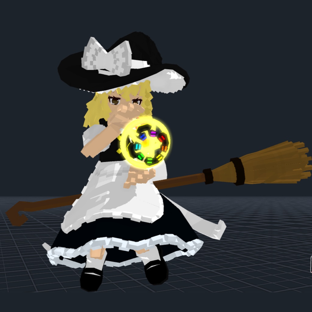 TheSandbox用アバター『霧雨魔理沙』