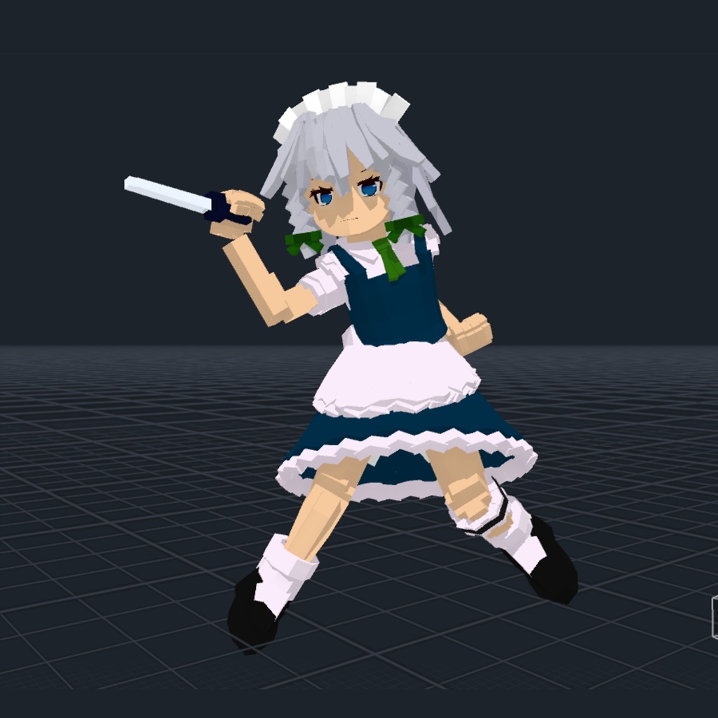 TheSandbox用アバター『十六夜咲夜』